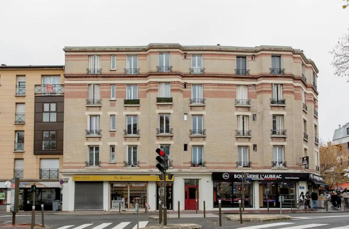 Charmant Appartement Cosy A Suresnes Exteriör bild