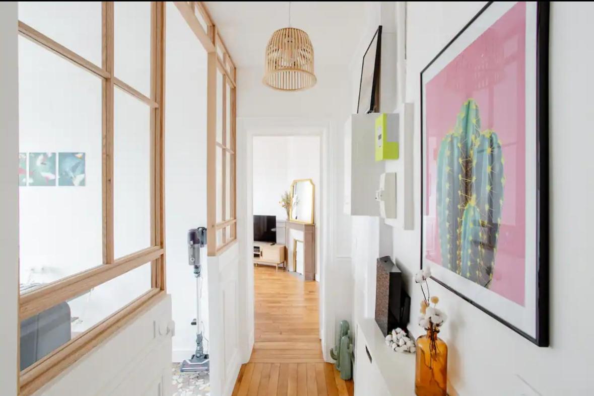 Charmant Appartement Cosy A Suresnes Exteriör bild